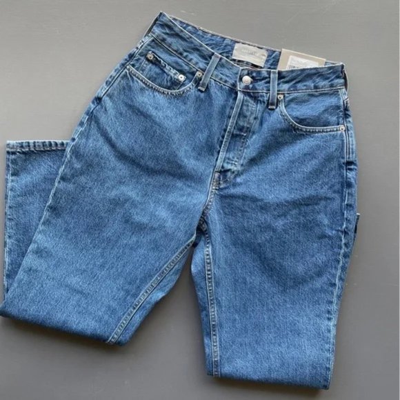 Everlane The Curvy 90's Cheeky Straight Leg Jean - Picture 3 of 5